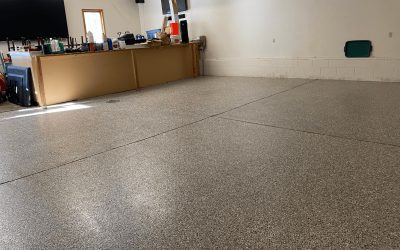 Garage Floor Coating Project in Chesterland, Ohio